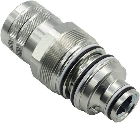 6680018 Female Hydraulic Quick Connect Coupler Replacement for SVL75 SVL75-2 S175 S185 S205 S220 S250 S300 S330 S510 S530 S550 T140 T180 T190 V0511-77140 84390117 in Saudi Arabia