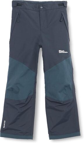 بنطال Jack Wolfskin للأطفال قياسي ICY Mountain K، أسود 0، 14 in Saudi Arabia