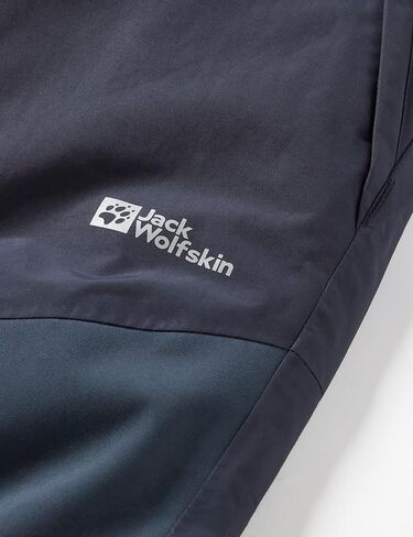 بنطال Jack Wolfskin للأطفال قياسي ICY Mountain K، أسود 0، 14 in Saudi Arabia