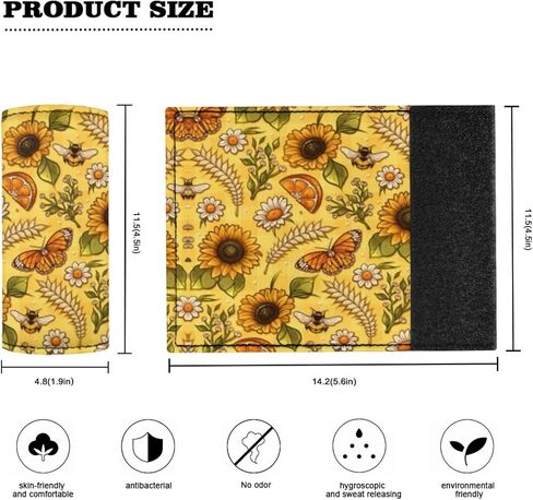 مجموعة إكسسوارات السفر ذات العلم الأمريكي مع غطاء مقبض واقٍ للمناسبات، وغطاء مقبض الأمتعة وعلامة يوم الاستقلال وغطاء مقبض الأمتعة لمعرف حقيبة السفر ومجموعة من قطعتين in Kuwait