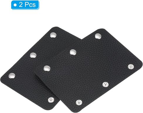 PATIKIL Luggage Handle Wrap, 2 Pack PU Handbag Grip Cover Protector Identifier with Clasp for Suitcase Grocery Shopping Bag, Beige in Kuwait