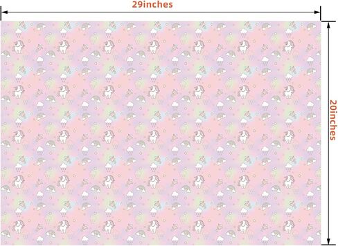 PlandRichW Birthday Wrapping Paper Folded for Girls Kids Baby Women Mermaid Scale Scallop Galaxy 4 Styles of Gift Wrapping Paper for Weddings Graduation Anniversaries 12 Sheets 20 X 29 Inch in Kuwait