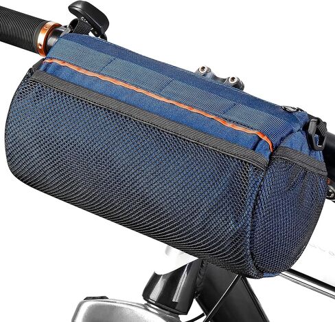Bike Handlebar Bag 3.3L 8-Pocket Waterproof Handlebar Bags for Bicycles with Rain Cover, Shoulder Strap, Bicycle Handlebar Bag Pouch for Road, Mountain Bikes, MTB Storage, Tools in Saudi Arabia