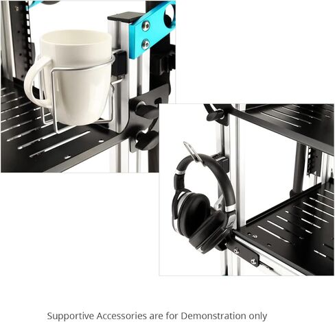 عربة قناة عمودية PROAIM Sound Chief لتسجيل وإنتاج الصوت/الفيديو مع حامل حامل. تعديل الرف لأعلى/لأسفل، فرامل قدم موثوقة، قابلة للطي. حمولة تصل إلى 30 كجم / 66 رطلاً. (CT-SDCF-CV4) in Kuwait