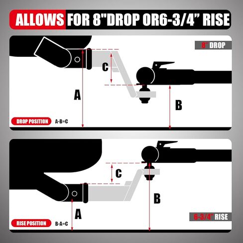 كرة وصلة مقطورة بقطر ATRLY3113R Torin 2 بوصة من BIG RED: سعة 3 طن (6000 رطل) in Kuwait