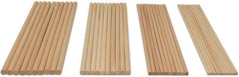 Wooden Dowel Asssortment 80 Dowel Rods 12 inches Long by Woodpeckers in Saudi Arabia
