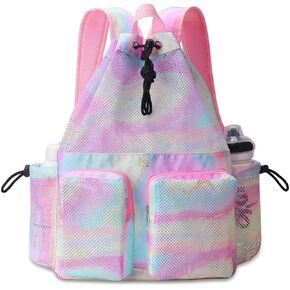 حقائب السباحة RHCPFOVOVR MESH للسباحين - حقيبة الظهر الرباطية للنساء للرجال ، السباحة السباحة على الشاطئ ، حمام السباحة الرياضي in Kuwait