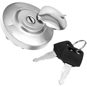 MACHSWON Fuel Gas Tank Door Cover Cap, Motorcycles Fuel Gas Tank Cap Cover with Keys Replacement Compatible with Honda CMX250C Rebel 250 1985-2012, 1 set in Kuwait