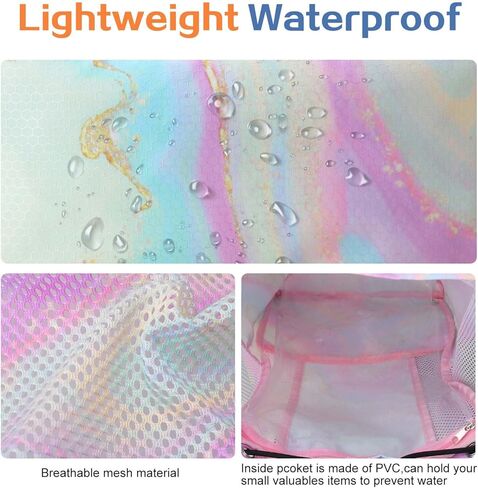 حقائب السباحة RHCPFOVOVR MESH للسباحين - حقيبة الظهر الرباطية للنساء للرجال ، السباحة السباحة على الشاطئ ، حمام السباحة الرياضي in Kuwait