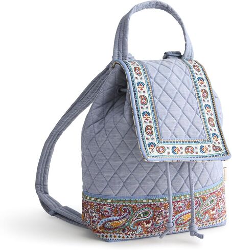 Vera Bradley Premium Cotton Cotton Original Parkspack ، Birds Green in Saudi Arabia