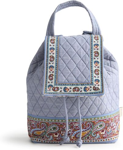 Vera Bradley Premium Cotton Cotton Original Parkspack ، Birds Green in Saudi Arabia