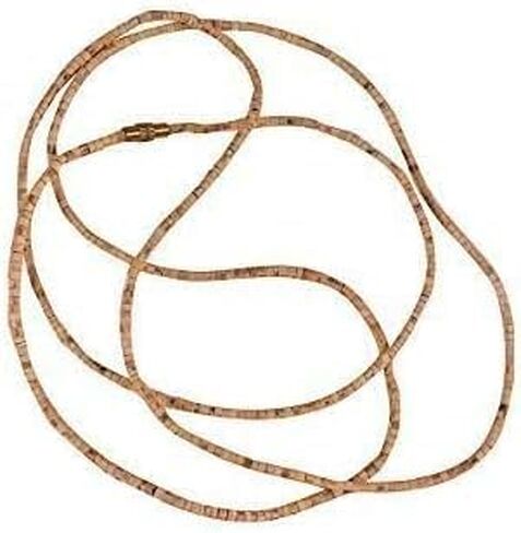 Men's and Women's Brown Wood Tulsi Kanthi Mala 2 Round Mala with 3 Round Mala (Pack of 2 pair) By The Great Indian Store in Saudi Arabia