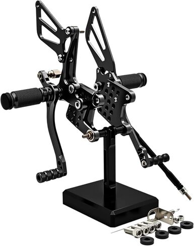 Motorcycle Rearset Foot Pegs Rear Set Footrests Fully Adjustable Foot Boards for Suzuki GSXR 600 GSXR 750, GSXR600 GSXR750, GSX-R600 GSX-R750 2011-2020 in Saudi Arabia
