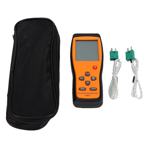 مقياس الحرارة الحراري ، -328 إلى 2501 ℉ المدى القياس الرقمي K القنوات 2 من نوع TESTER TESTER METER ل HVAC دقيقة ℃ ℉ in Kuwait