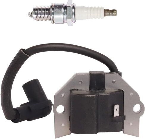 ENA مجموعة من 1 ملف الإشعال مع شمعات الإشعال 21171-0745 متوافقة مع Kawasaki FH601V FH641V FH661V FH680V FH721V FC290V MOWN MOOL البديل لل 21171-0742 21171-0713 211717049 in Kuwait