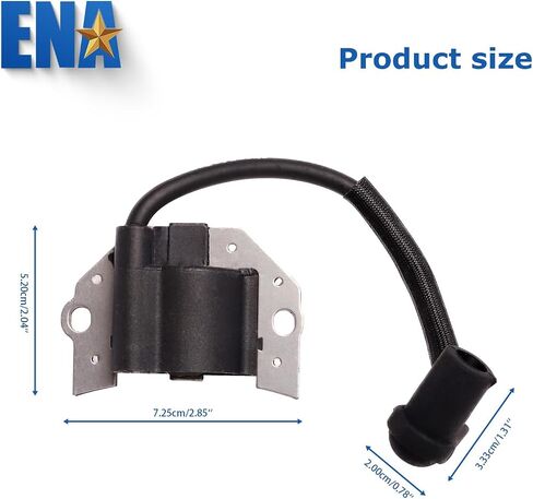 ENA مجموعة من 1 ملف الإشعال مع شمعات الإشعال 21171-0745 متوافقة مع Kawasaki FH601V FH641V FH661V FH680V FH721V FC290V MOWN MOOL البديل لل 21171-0742 21171-0713 211717049 in Kuwait