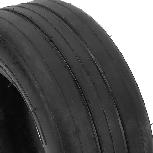 Asixxsix Go Kart Tire, Smooth Rubber Wear Resist Non Slip Vacuum Tire with Strong Shock Absorption and Fast Speed, for Go Kart Front Wheel in Saudi Arabia