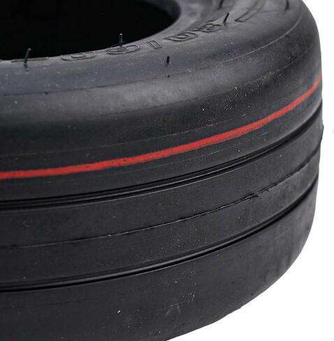 Kart Tire Replacement, 80/60-5 Front Wheel Rubber Vacuum Tire, Vacuum Tire Tubeless Tyre for Go Karts for ATV Balancing Car 215 * 88mm in Kuwait