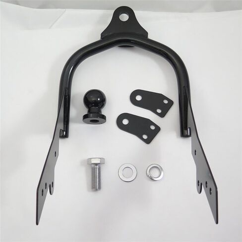 HTTMT MT502-006-CD Chrome Heavy Duty Trailer Hitch w/Ball Compatible with Harley Road Glide FLTR 1998–2001 2007–2008/ Road King FLHR 1994–2005 2008 in Kuwait