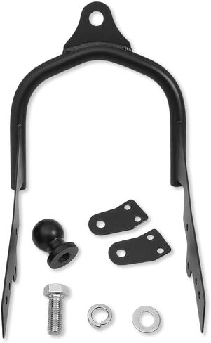 HTTMT MT502-006-CD Chrome Heavy Duty Trailer Hitch w/Ball Compatible with Harley Road Glide FLTR 1998–2001 2007–2008/ Road King FLHR 1994–2005 2008 in Kuwait