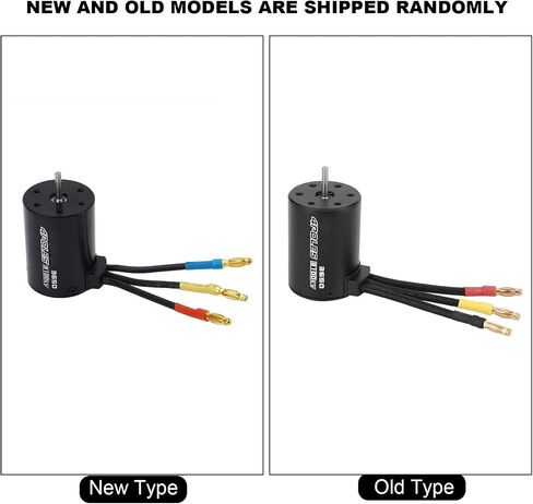 VBESTLIFE Brushless Motor and ESC Combination, 3650 Motor 3100Kv Brushless ESC Program Card Set for 1/10 RC Car Replacement Part (120A) in Saudi Arabia