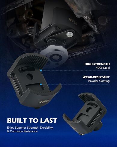 Orion Motor Tech 2 PC. أداة إزالة مرشح الزيت ، 60-80 مم و 80-105 ملم مفتاح تصفية الزيت القابل للتعديل ، أداة إزالة مرشح الزيت ، 1/2 "و 22 مم مفتاح تصفية الزيت العالمي ، الأسود in Saudi Arabia