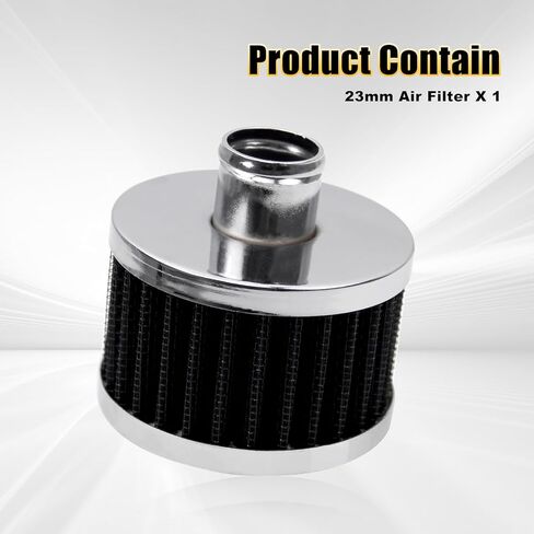 23MM High Flow Vent Valve Cover Breather Filter Universal Car Air Filter Cold Air Intake Filter Small Air Filter Breather Universal Air Vent Cover BLUE in Saudi Arabia