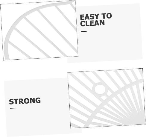 Luxshiny DIY Chinese Hand Fan Frame Kit 20pcs Plastic Fan Handles for Crafting Wedding and Decoration Lightweight and Easy to Assemble for DIY Projects in Kuwait