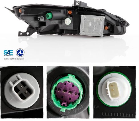 AKKON - Fits 2014-2018 JEEP Cherokee LED DRL [Light Bar] Chrome Bumper Parking Light Turn Signal Passenger Right Replacement in Saudi Arabia