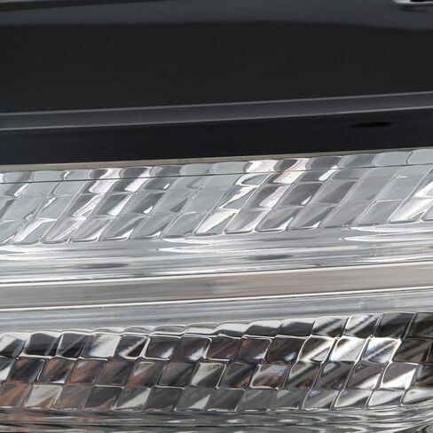 AKKON - Fits 2014-2018 JEEP Cherokee LED DRL [Light Bar] Chrome Bumper Parking Light Turn Signal Passenger Right Replacement in Saudi Arabia