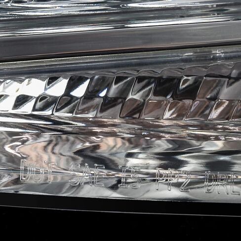 AKKON - Fits 2014-2018 JEEP Cherokee LED DRL [Light Bar] Chrome Bumper Parking Light Turn Signal Passenger Right Replacement in Saudi Arabia