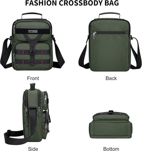 حقيبة Witzman Crossbody للرجال يسافرون أكياس صغيرة الكتف in Kuwait