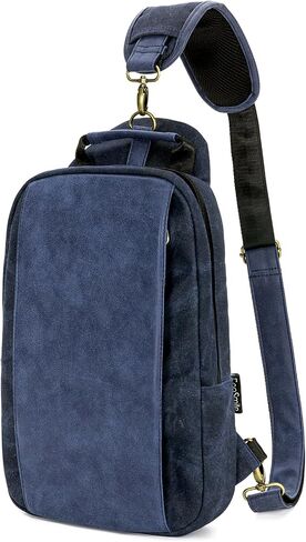 Canvas Messenger Bag Sling Bag Crossbody Shoulder Bag for Men Women Travel Work Satchel Bags in Saudi Arabia