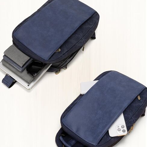 Canvas Messenger Bag Sling Bag Crossbody Shoulder Bag for Men Women Travel Work Satchel Bags in Saudi Arabia