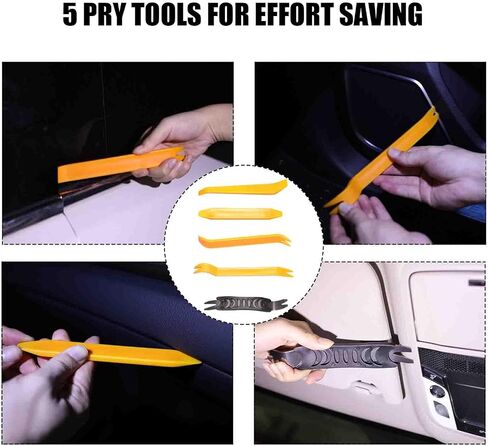 Multifunctional Pro Car Tool Kit | Stainless Steel Pin Puller | 15PC in Saudi Arabia