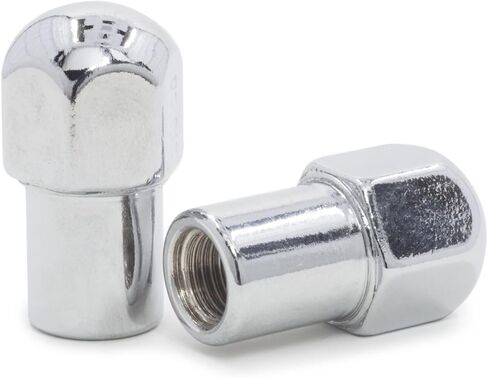 20 Lug Nuts 7 chrome Dome Top .75 Shank Center Washers لـ Chevy لـ Camaro 67-81 لـ Chevelle 66-73 لـ Chevy II 62-68 لـ El Camino 59-60 64-81 لـ Malibu 64-67 73-81 لـ Nova 69-79 in Saudi Arabia