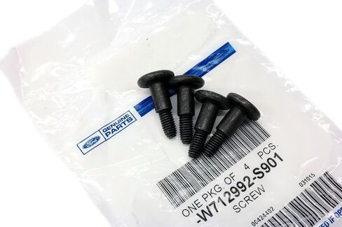 F150 F250 F350 Super Duty Tailgate Cover Screws Bolts Set of (4) OEM W712992S901 in Saudi Arabia