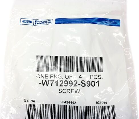 F150 F250 F350 Super Duty Tailgate Cover Screws Bolts Set of (4) OEM W712992S901 in Saudi Arabia