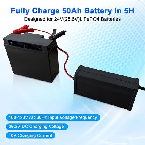 14.6V 10A LIFEPO4 شاحن البطارية المصمم لبطارية ليثيوم 12 فولت ، شاحن ذكي AC-DC ، نصيحة للبطارية ، حماية أمان مدمجة ، دعم 0V شحن in Kuwait