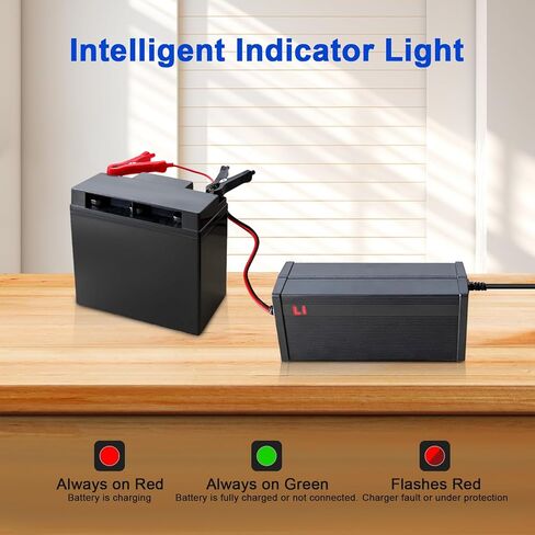 14.6V 10A LIFEPO4 شاحن البطارية المصمم لبطارية ليثيوم 12 فولت ، شاحن ذكي AC-DC ، نصيحة للبطارية ، حماية أمان مدمجة ، دعم 0V شحن in Kuwait