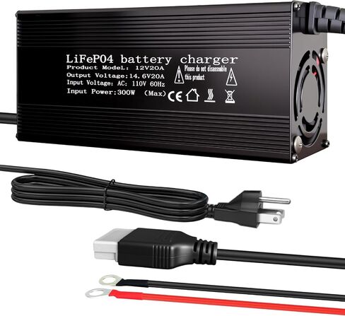 14.6V 10A LIFEPO4 شاحن البطارية المصمم لبطارية ليثيوم 12 فولت ، شاحن ذكي AC-DC ، نصيحة للبطارية ، حماية أمان مدمجة ، دعم 0V شحن in Kuwait