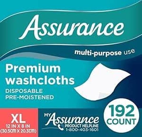 ضمان قسط التخلص من المناشف ، XL 192 Count ، White in Saudi Arabia