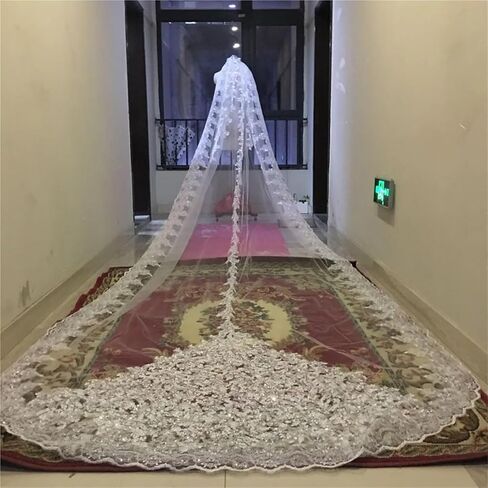 الترتر اللامع اللامع الزفاف الحجاب الحجاب الزفاف الحجاب الحجاب حافة 1 طبقة مشط المعادن 5 أمتار in Saudi Arabia