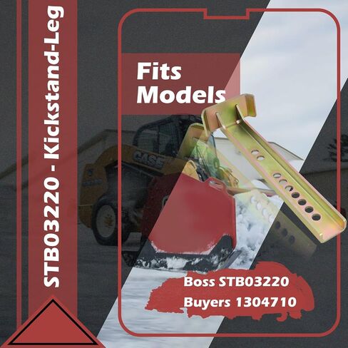 Qagea Snow Plow Kickstand Leg Replaces Buyers 1304710 & BOSS STB03220 Straight Blade in Saudi Arabia
