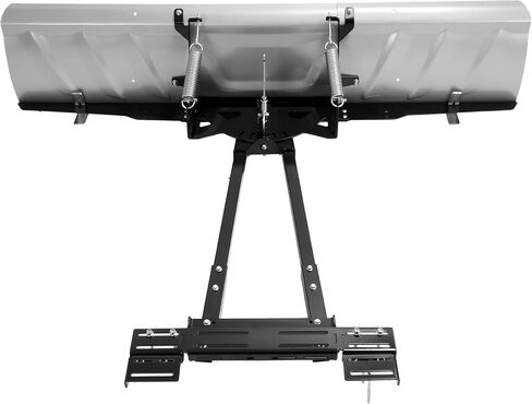 60" - 72" Universal UTV Switchblade Snow Plow Blade Angle Adjustable Steel Powder Coated Gray+Black in Saudi Arabia