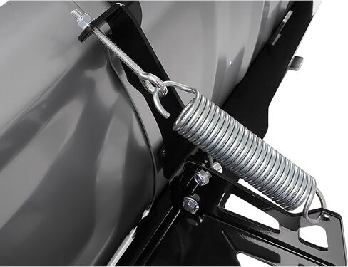 60" - 72" Universal UTV Switchblade Snow Plow Blade Angle Adjustable Steel Powder Coated Gray+Black in Saudi Arabia