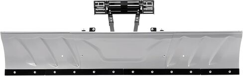 60" - 72" Universal UTV Switchblade Snow Plow Blade Angle Adjustable Steel Powder Coated Gray+Black in Saudi Arabia