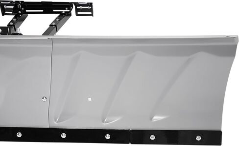 60" - 72" Universal UTV Switchblade Snow Plow Blade Angle Adjustable Steel Powder Coated Gray+Black in Saudi Arabia