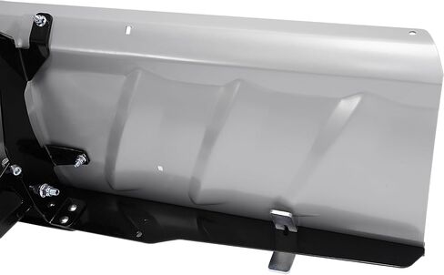 60" - 72" Universal UTV Switchblade Snow Plow Blade Angle Adjustable Steel Powder Coated Gray+Black in Saudi Arabia