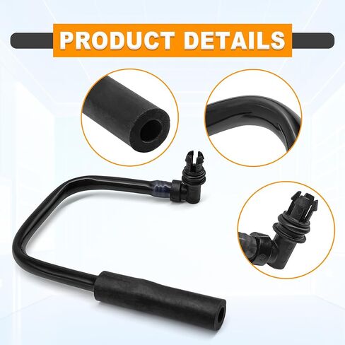 Positive Crankcase Ventilation Hose 2.4, Compatible with GM Terrain 2010-2017, Chevy Captiva Sp0rt 2012-2015, Chevy Equinox 2010-2017, Replace OE #12619363 in Saudi Arabia